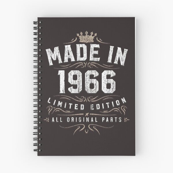 Item preview, Made In 1966 - All Original Parts - Birthday designed and sold by SteamerTees.