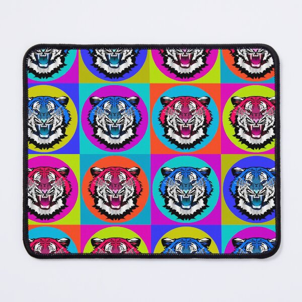 Item preview, Chinese Zodiac Year of the Tiger 2022, Tiger Pattern, Tiger Line Art, Tiger geometric pattern designed and sold by WanderTravels.
