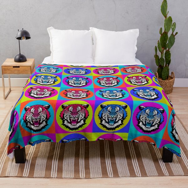 Item preview, Chinese Zodiac Year of the Tiger 2022, Tiger Pattern, Tiger Line Art, Tiger geometric pattern designed and sold by WanderTravels.