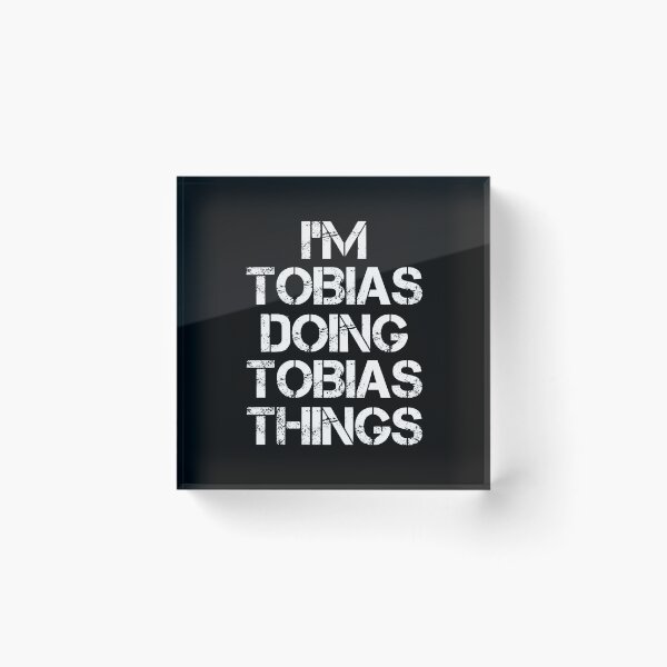 Item preview, Tobias Name T Shirt - I'm Tobias Doing Tobias Things Name Gift Item Tee designed and sold by chezeva.