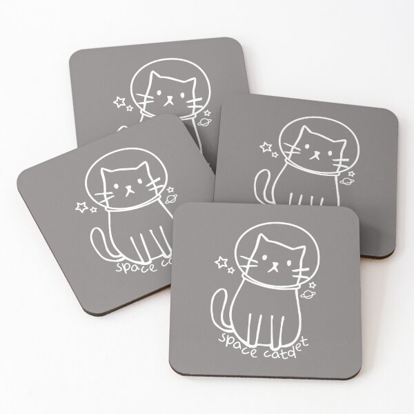 Item preview, Space Catdet Catstronaut Funny Cat designed and sold by Paper Hearteu.