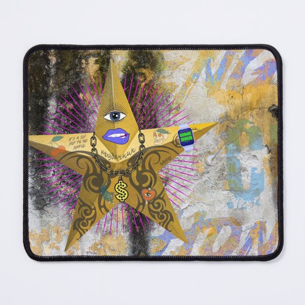 Item preview, Gangsta pop golden star. designed and sold by angelisart.