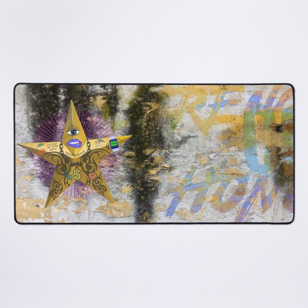 Item preview, Gangsta pop golden star. designed and sold by angelisart.