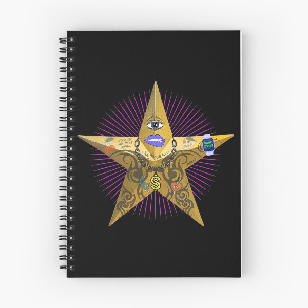 Item preview, Gangsta pop golden star. designed and sold by angelisart.