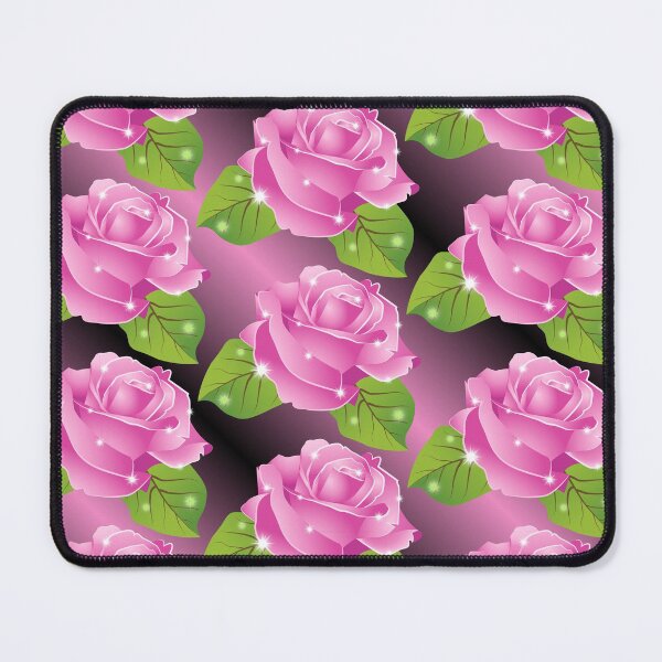 Item preview, Pink Sparkly Roses Pattern designed and sold by Ayesha Saleem.