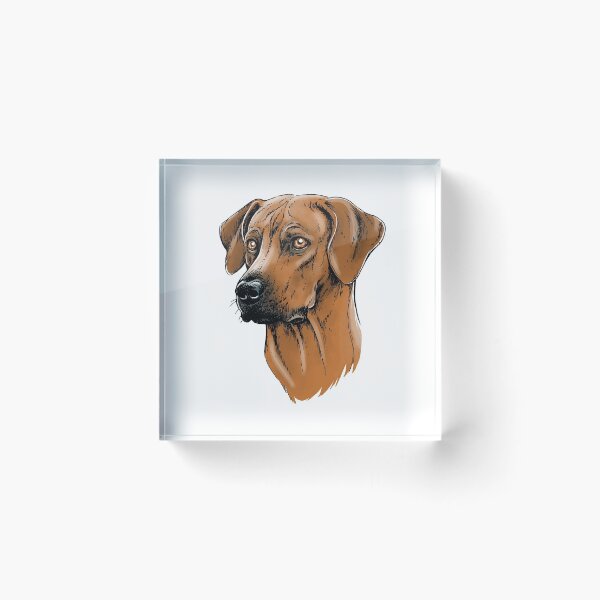 Item preview, Rhodesian Ridgeback Portrait designed and sold by Motivburg.