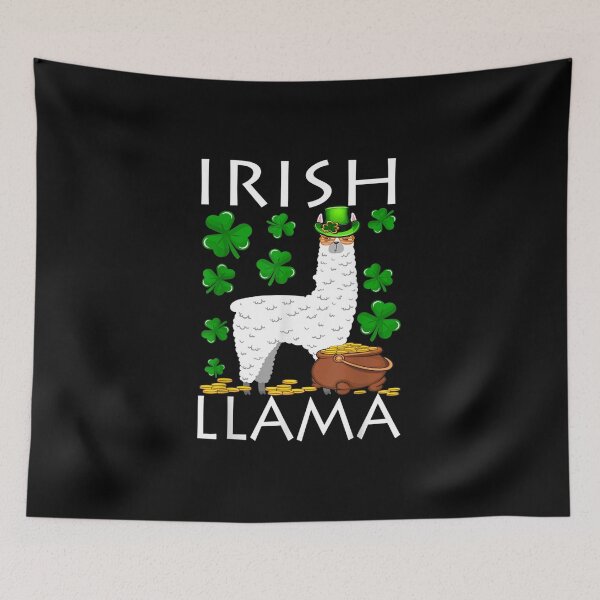 Item preview, St Patricks Day Llama Irish Llama Shamrock Funny Gifts designed and sold by Shelyapinglasha.