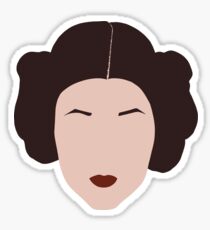 Carrie Fisher - "I Want My Life To Be Art" Sticker