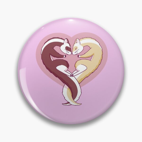Item preview, Ferret heart designed and sold by DerSenat.