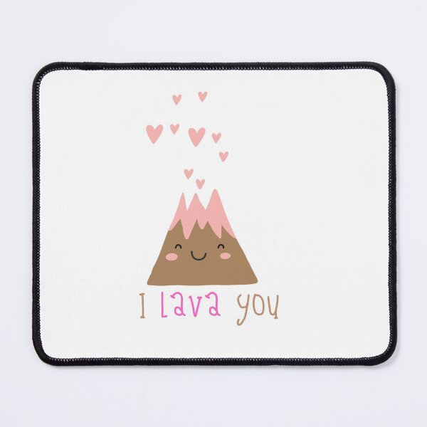 Item preview, Valentine's Day I Lava You - Cute Heart Volcano Design Gift Idea For Valentine's Day designed and sold by Prince - Bestseller ★★★★★.
