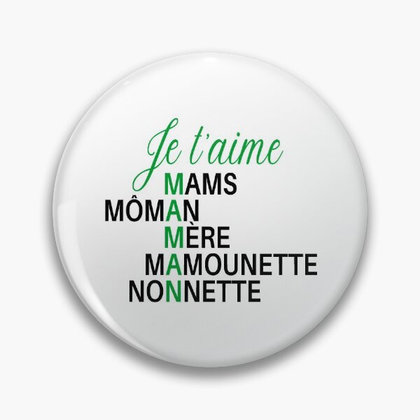 Item preview, I love you Mams Môman Mère Mamounette designed and sold by CLACUSDES45.
