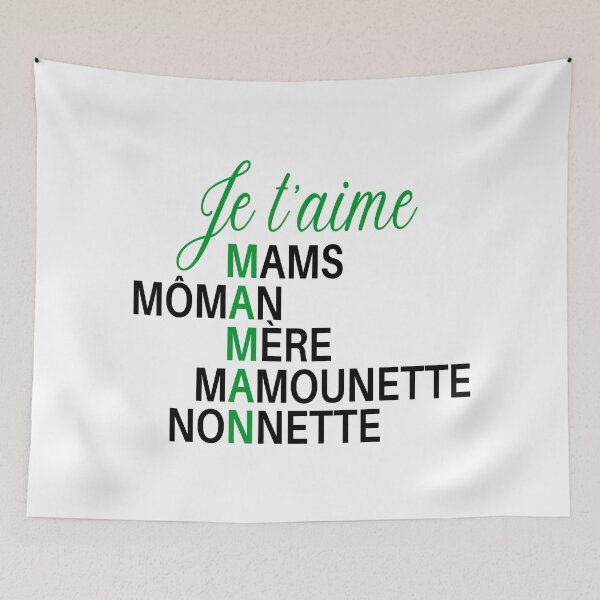 Item preview, I love you Mams Môman Mère Mamounette designed and sold by CLACUSDES45.