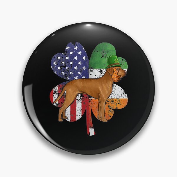 Item preview, St Patricks Day Irish American Flag Wirehaired Vizsla Dog designed and sold by Shelyapinglasha.