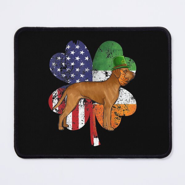 Item preview, St Patricks Day Irish American Flag Wirehaired Vizsla Dog designed and sold by Shelyapinglasha.