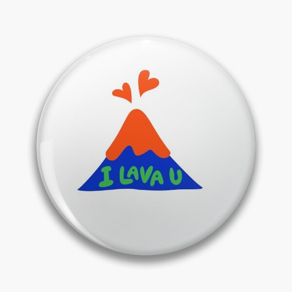 Item preview, Valentine's Day I Lava You - Cute Heart Volcano Design Gift Idea For Valentine's Day designed and sold by Prince - Bestseller ★★★★★.