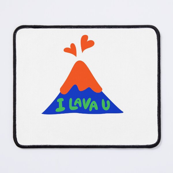 Item preview, Valentine's Day I Lava You - Cute Heart Volcano Design Gift Idea For Valentine's Day designed and sold by Prince - Bestseller ★★★★★.