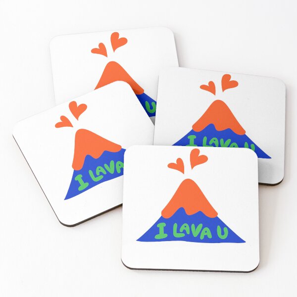 Item preview, Valentine's Day I Lava You - Cute Heart Volcano Design Gift Idea For Valentine's Day designed and sold by Prince - Bestseller ★★★★★.