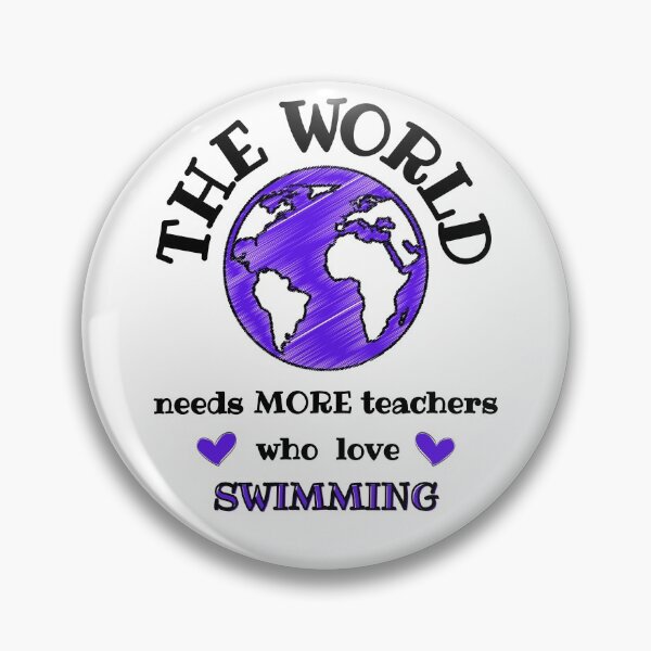 Artikelvorschau, Die Welt braucht mehr Lehrer, die gerne schwimmen entworfen und verkauft von TheGreenGoat.