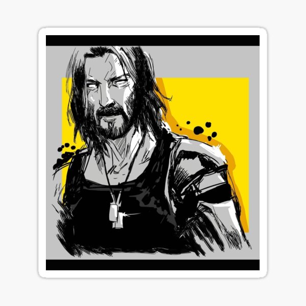 Artikel-Vorschau von Keanu Reeves, designt und verkauft von XJESHX.