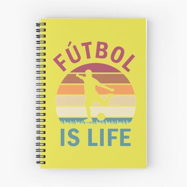 Item preview, Fútbol Is Life Football and Soccer Lover Vintage Retro Sunset designed and sold by LetitBriess.