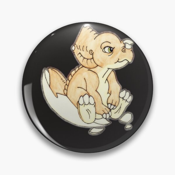 Item preview, The Land Before Time Baby Cera Sticker designed and sold by DavidSommer.