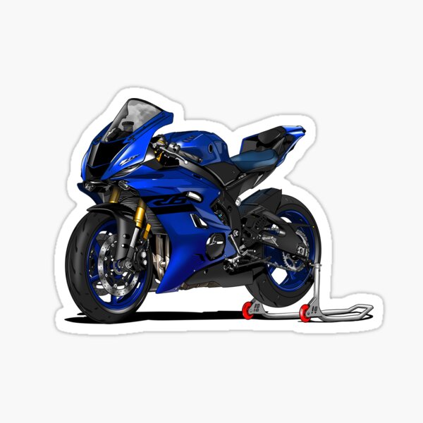 2 x YAMAHA Factory Racing Decals Stickers Racing R1 R6 YZF ANY COLOUR 