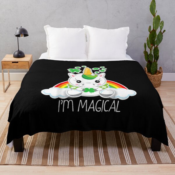 Item preview, Girls Cute Unicorn Im Magical Gift for St Patricks Day designed and sold by Shelyapinglasha.