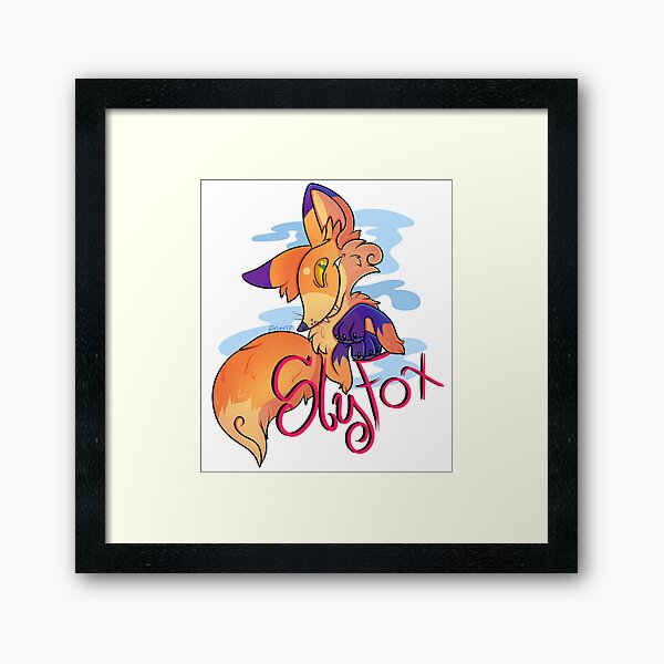 Sly Fox Framed Art Print