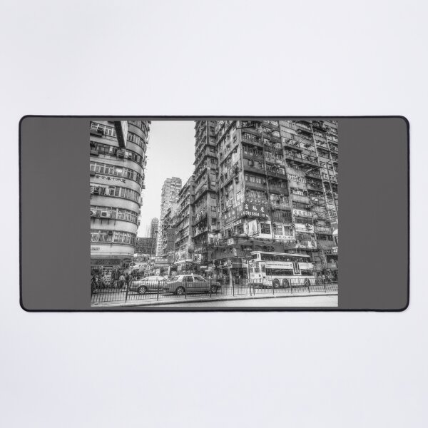 Item preview, Nathan Road, Kowloon, Hong Kong Black And White designed and sold by Paul Thompson Photography.