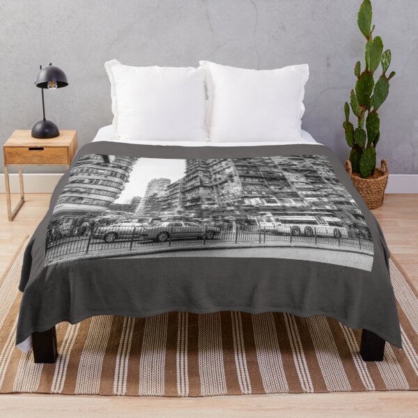 Item preview, Nathan Road, Kowloon, Hong Kong Black And White designed and sold by Paul Thompson Photography.