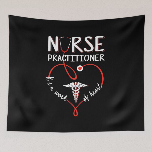 Item preview, Nurse Practicioner Its A Work of Heart designed and sold by DAFIN.