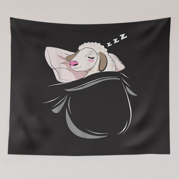 Item preview, Sleeping Sheep Pyjamas Nap Gift Sheep T-Shirt designed and sold by carlguevara.