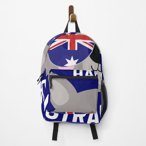 Item preview, Happy Australia Day - wombat designed and sold by Polyxz.