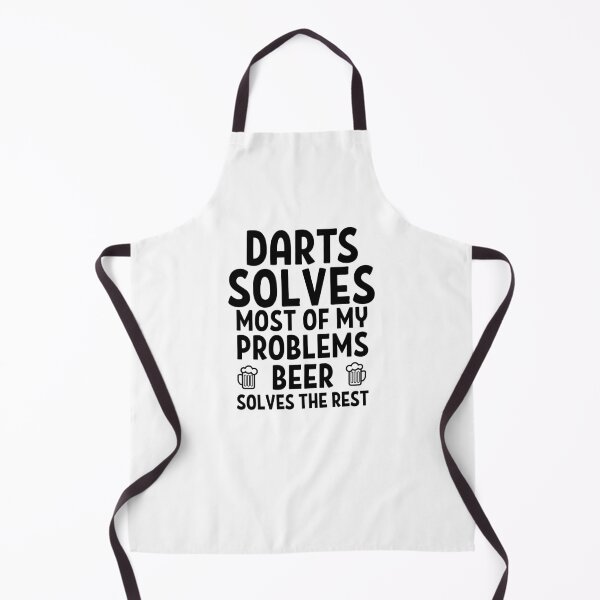 Item preview, Darts solves most of my problems. Beer solves the rest. designed and sold by TheGreenGoat.