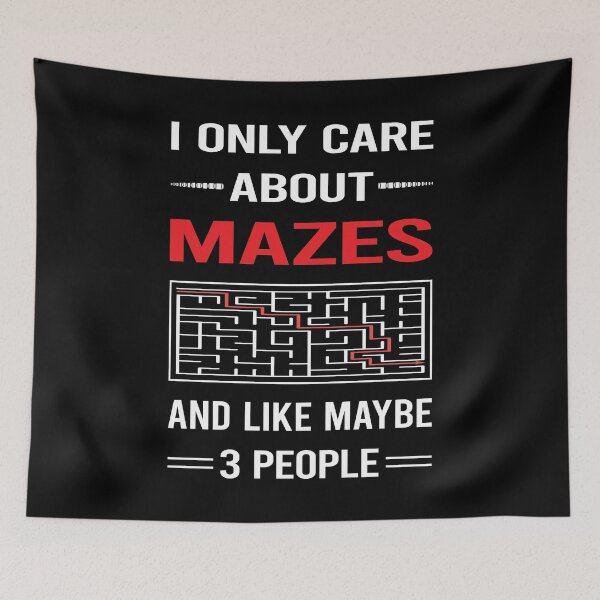 Item preview, Funny 3 People Mazes Maze designed and sold by FifineCroteau.