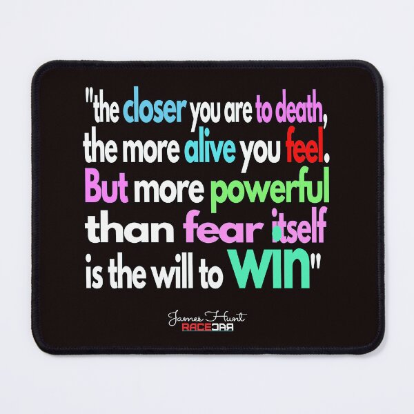 Item preview, HUNT's Quote designed and sold by RACECAR9572.