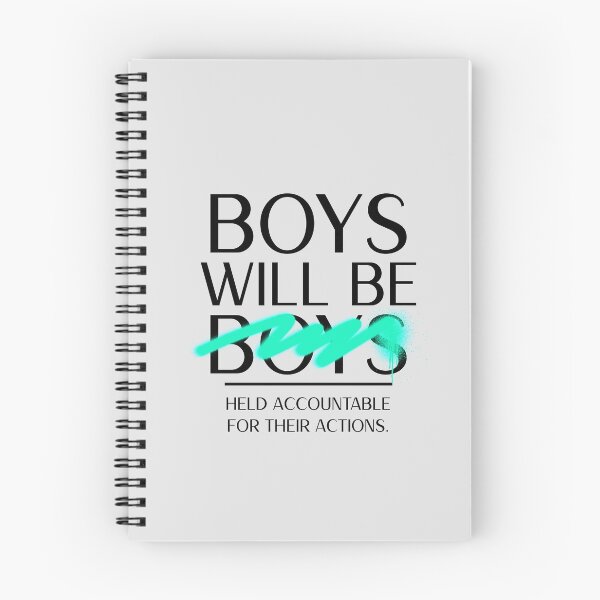 Item preview, Boys will be held accountable for their actions designed and sold by ForStrong.