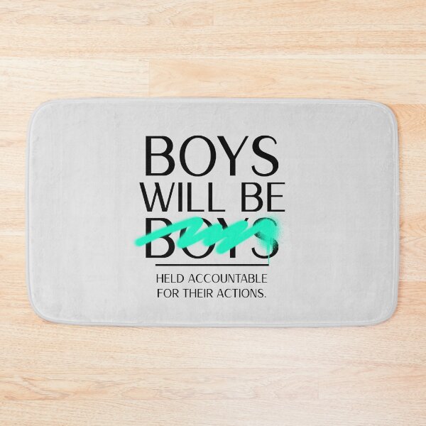 Item preview, Boys will be held accountable for their actions designed and sold by ForStrong.
