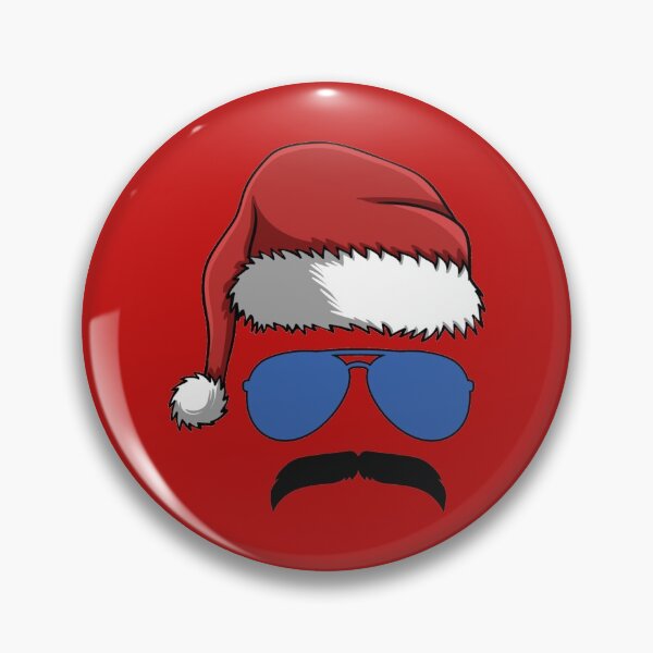 Item preview, Santa with mustache. Christmas hero   designed and sold by LetitBriess.
