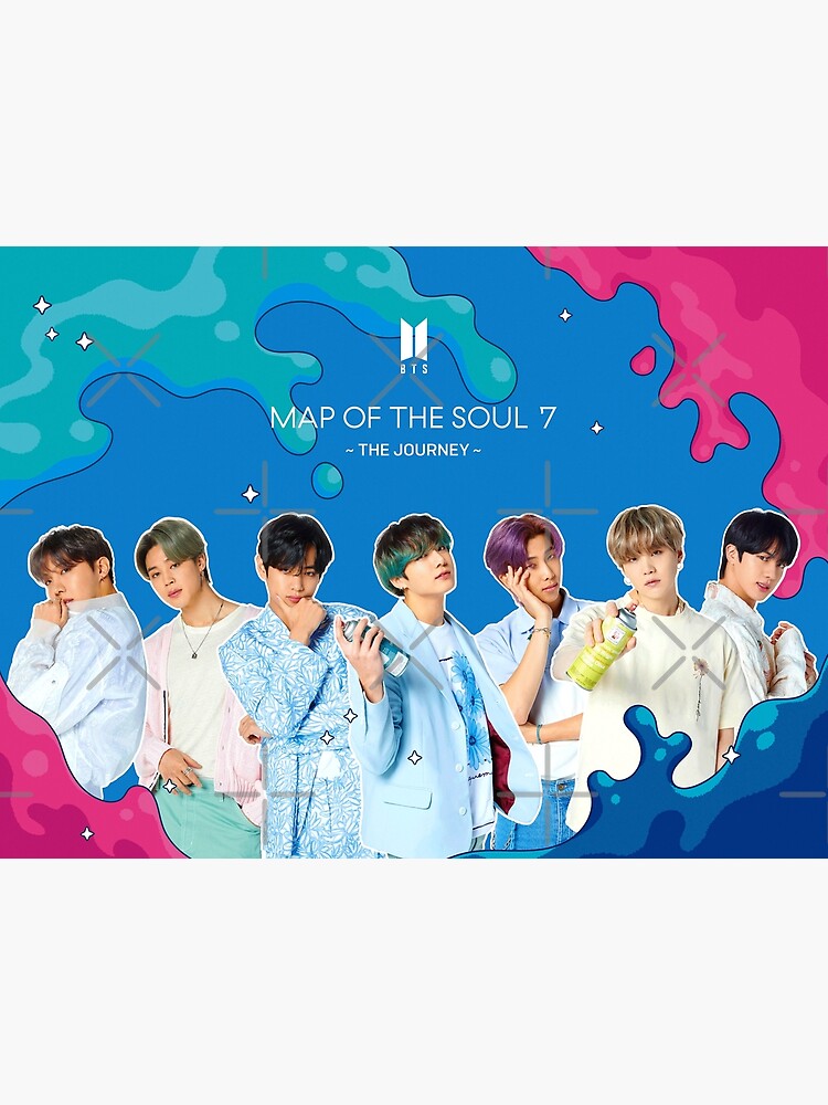 BTS Map Of The Soul 7 - The Journey (Version 2), Album Cover | Poster