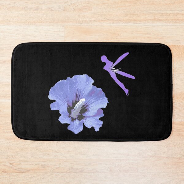 Item preview,  Hibiscus flower and elf silhouette, adorable fantasy shirts designed and sold by Kirei-Lily.