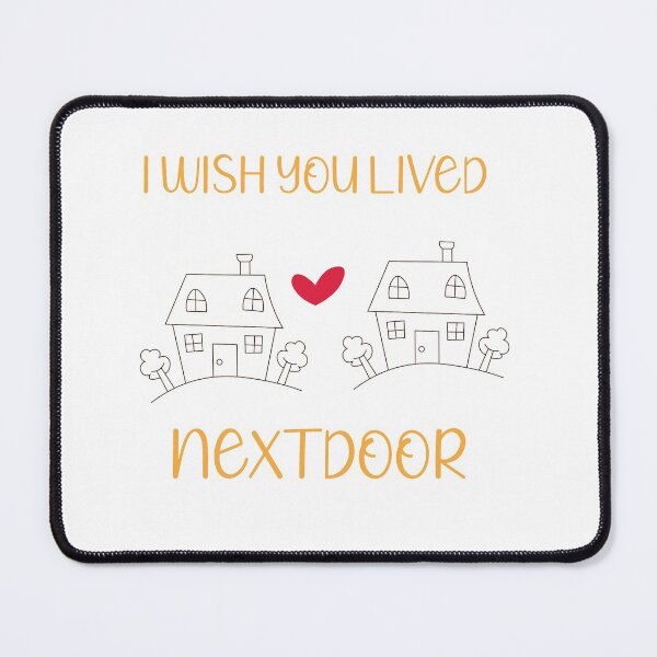 Item preview, I Wish You Lived Next Door Funny Gifts Ideas For Best friend Bestie Girlfriend Friend designed and sold by Graceland Memphis.