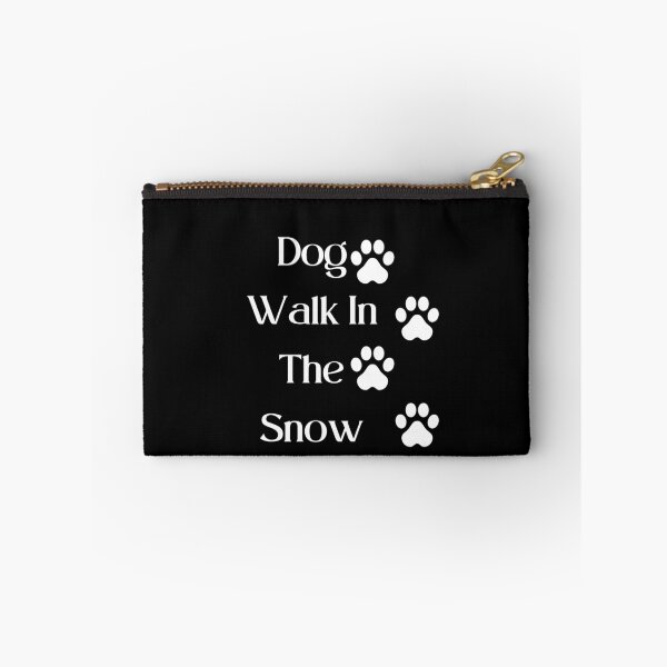 Item preview, Dog Walk In The Snow designed and sold by Snorg  Tees ⭐⭐⭐⭐⭐.