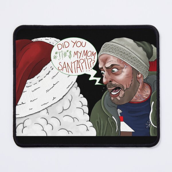 Item preview, Charlie vs Santa - IASIP Always Sunny - did you #&*! my mom? designed and sold by pinkart666.