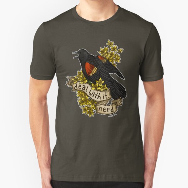 Deal With It, Nerd Slim Fit T-Shirt