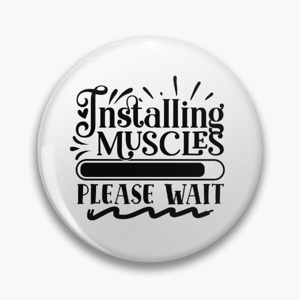 Item preview, Installing muscles please wait designed and sold by Best-Designers.