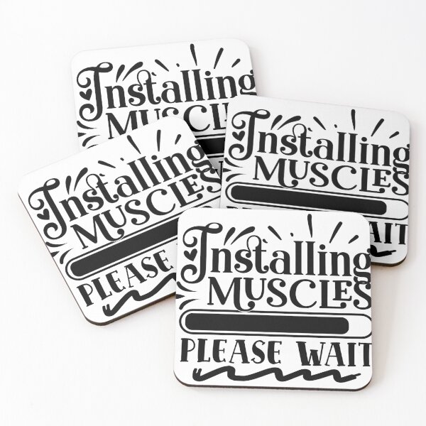 Item preview, Installing muscles please wait designed and sold by Best-Designers.