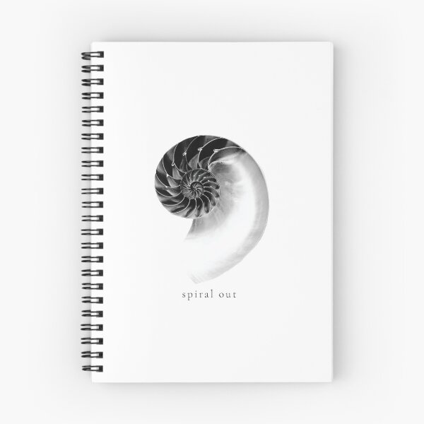 Item preview, Spiral Out Seashell - Minimalism designed and sold by noisiaz.