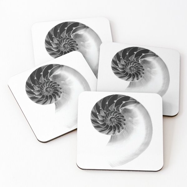 Item preview, Spiral Out Seashell - Minimalism designed and sold by noisiaz.