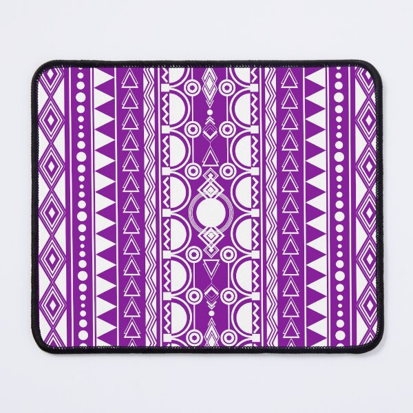 Item preview, Bohemian ornament 30122020 white on violet designed and sold by pASob-dESIGN.